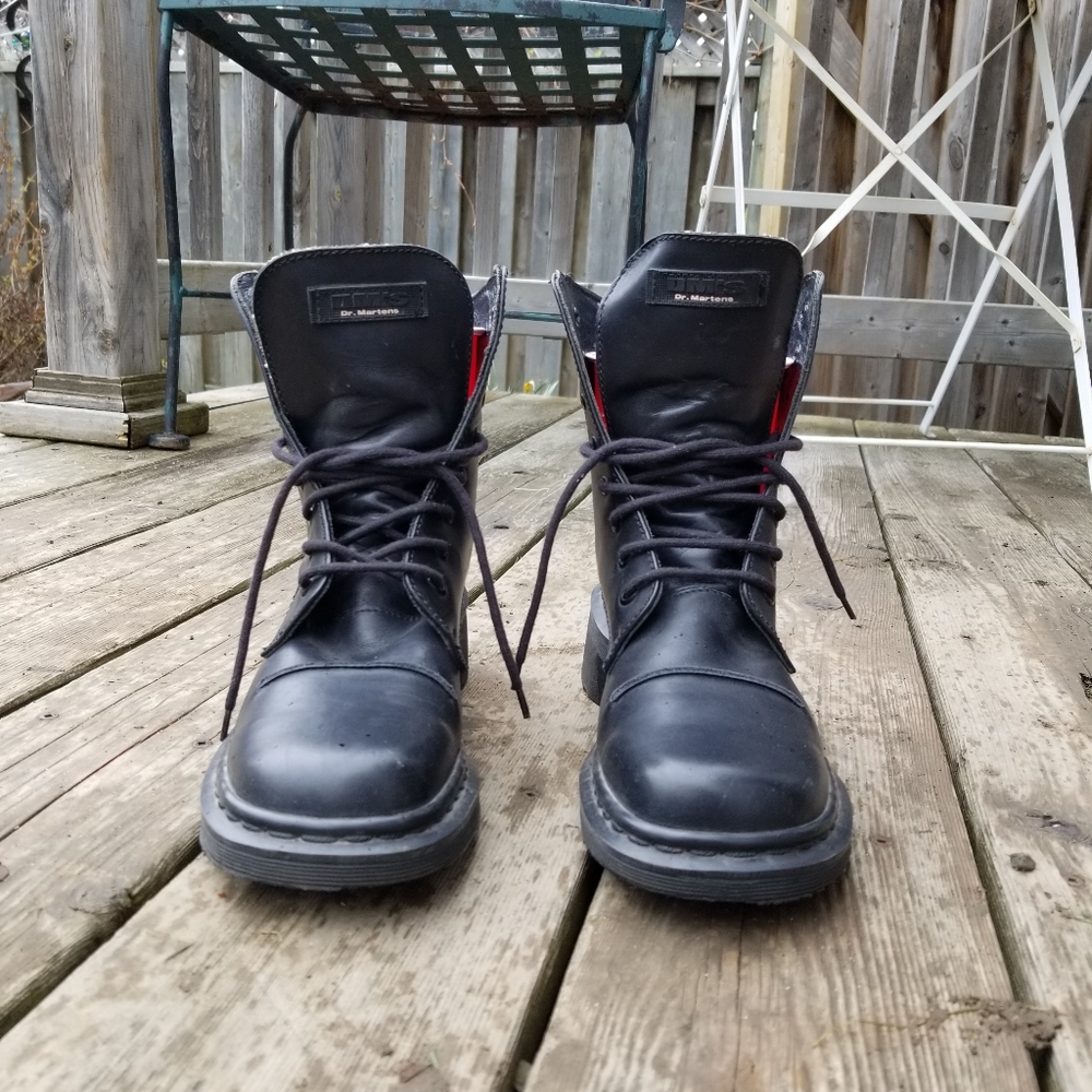 Black Dr. Marten Boots
